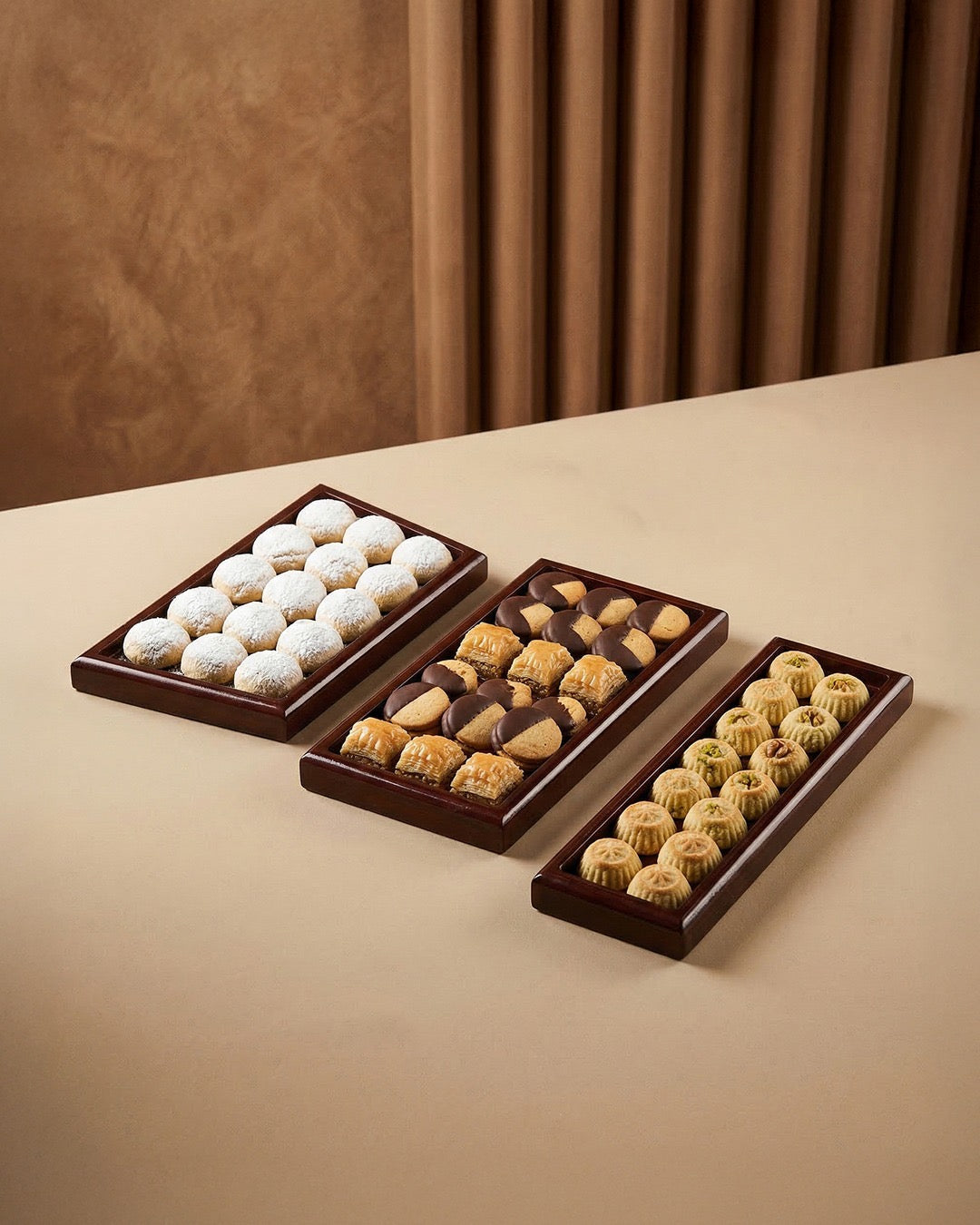 Chess Platters in Wood