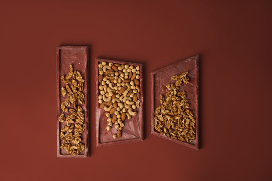 Chess Platters in Eggshells