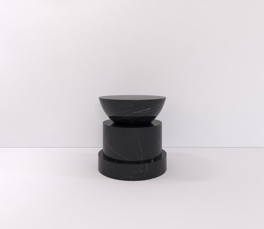 Pawn Marble Side Table/ Stool