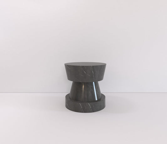 Rook Marble Side Table/ Stool